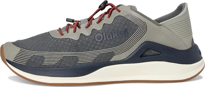 OluKai Ahi Men's Shoes Rock/Ash : 13 D - Medium, Textile - Image 6