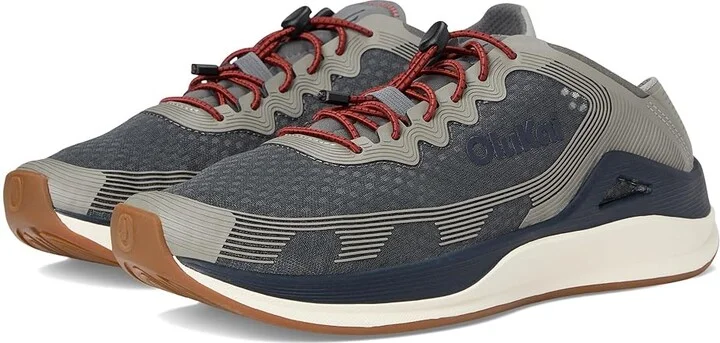 OluKai Ahi Men's Shoes Rock/Ash : 13 D - Medium, Textile