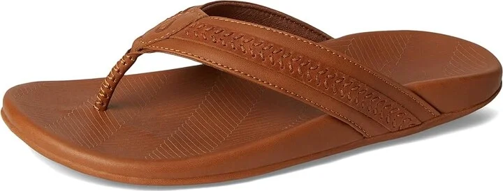 OluKai Aho - M Men's Sandals Fox / Fox : 10 D - Medium, Leather - Image 5