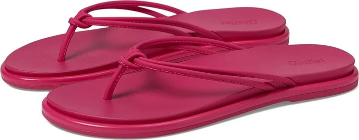 OluKai 'Aka Women's Shoes Pink Plumeria/Pink Plumeria : 6 B - Medium, Synthetic