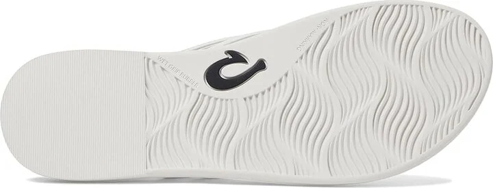 OluKai 'Aka Women's Shoes White/White : 7 B - Medium, Synthetic - Image 3