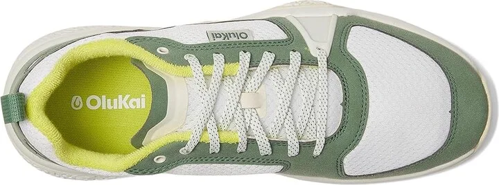 OluKai 'Anau Men's Shoes Bright White/Bright White : 11 D - Medium, Rubber - Image 8