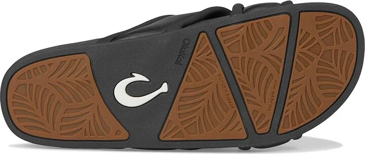 OluKai Ani Women's Sandals Lava Rock/Lava Rock : 11 B - Medium, Rubber - Image 3