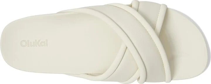 OluKai Ani Women's Sandals White Sand/White Sand : 11 B - Medium, Rubber - Image 2