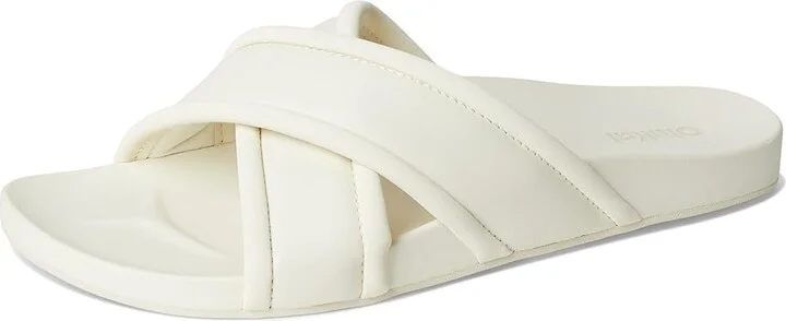 OluKai Ani Women's Sandals White Sand/White Sand : 11 B - Medium, Rubber - Image 5