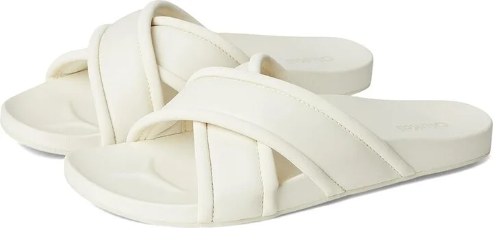 OluKai Ani Women's Sandals White Sand/White Sand : 11 B - Medium, Rubber
