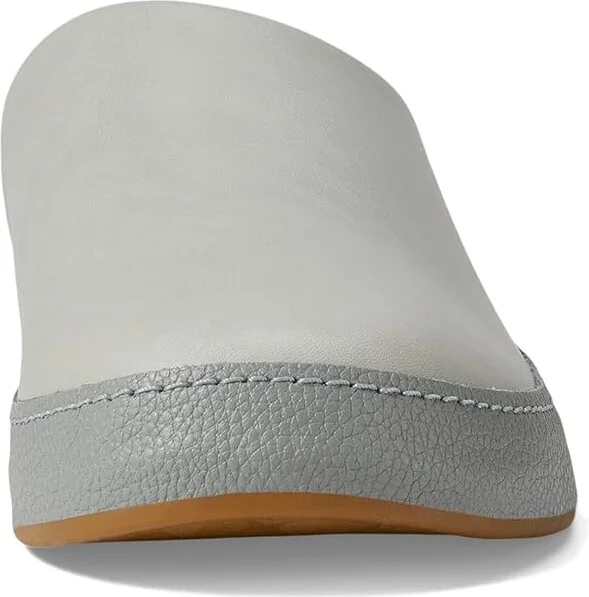OluKai Hamani Men's Shoes Smoke/Storm Grey : 10 D - Medium, Leather/Rubber/Sheepskin - Image 2