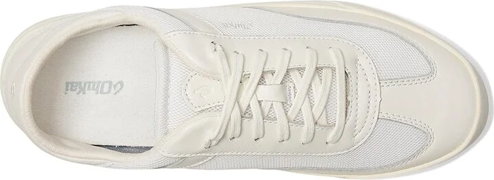 OluKai Ha'upu Hulu Women's Shoes Bright White/Bright White : 11 B - Medium, Suede - Image 2