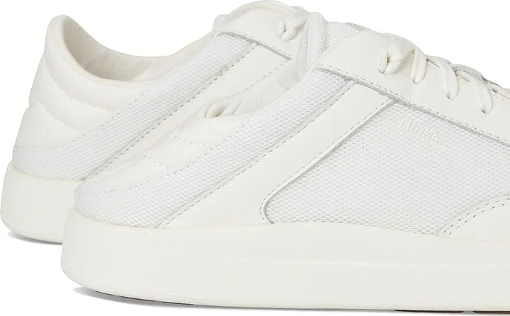 OluKai Ha'upu Hulu Women's Shoes Bright White/Bright White : 11 B - Medium, Suede - Image 7