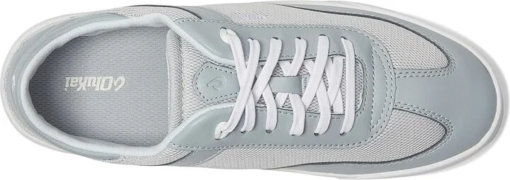 OluKai Ha'upu Hulu Women's Shoes Cloud Grey/Pale Grey : 9 B - Medium, Suede/Synthetic - Image 2