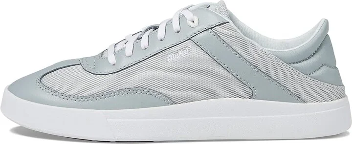 OluKai Ha'upu Hulu Women's Shoes Cloud Grey/Pale Grey : 9 B - Medium, Suede/Synthetic - Image 6