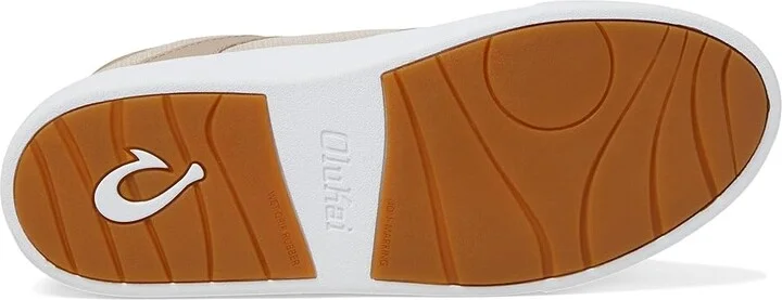 OluKai Ha'upu Hulu Women's Shoes Willow/Knit : 6 B - Medium, Suede/Synthetic - Image 3