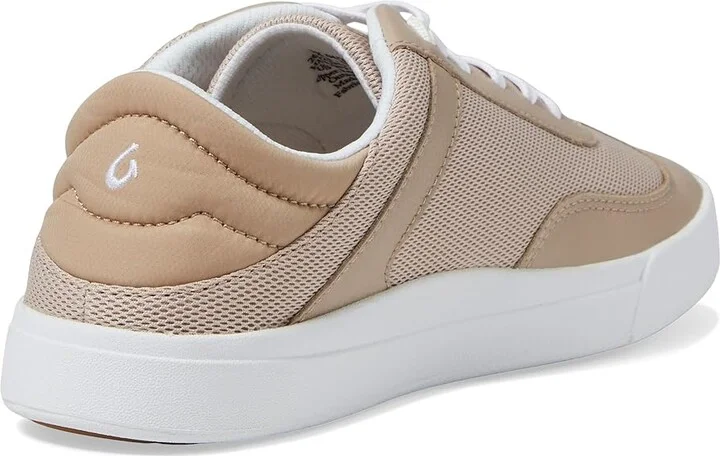 OluKai Ha'upu Hulu Women's Shoes Willow/Knit : 6 B - Medium, Suede/Synthetic - Image 4