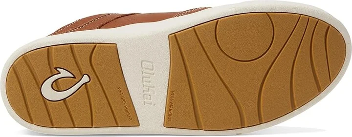 OluKai Ha'Upu Women's Shoes Fox/Fox : 5 B - Medium, Leather - Image 3