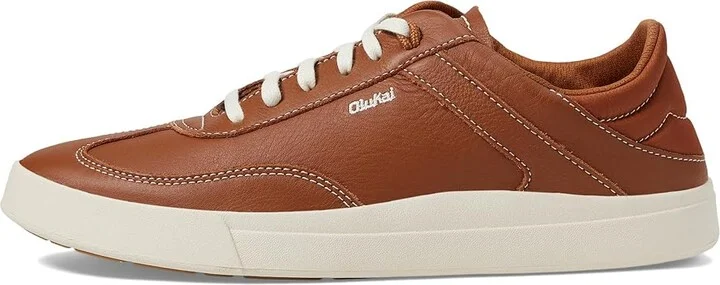 OluKai Ha'Upu Women's Shoes Fox/Fox : 5 B - Medium, Leather - Image 6