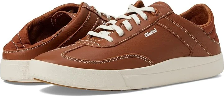 OluKai Ha'Upu Women's Shoes Fox/Fox : 5 B - Medium, Leather