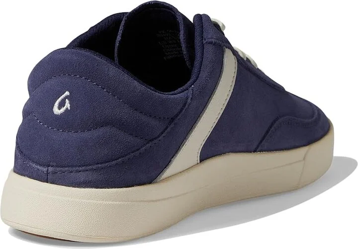 OluKai Ha'Upu Women's Shoes Mustard/Off-White : 7.5 B - Medium, Leather/Suede - Image 9