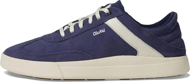 OluKai Ha'Upu Women's Shoes Mustard/Off-White : 7.5 B - Medium, Leather/Suede - Image 11