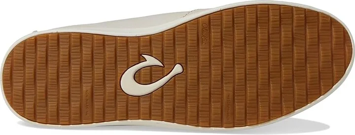 OluKai Hawai'Iloa Manu Hope Boots Women's Boots Chalk/Off-White : 7 B - Medium, Leather/Rubber - Image 3