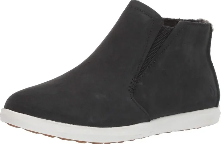 OluKai Hawai'iloa Manu hope Women's Shoes Lava Rock/Off-White : 6 B - Medium, Leather - Image 2