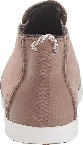 OluKai Hawai'iloa Manu hope Women's Shoes Taupe Grey/Off-White : 5 B - Medium, Leather - Image 5