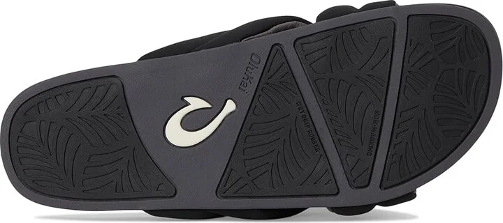 OluKai Hila Women's Shoes Black/Black : 5 B - Medium, Synthetic - Image 3