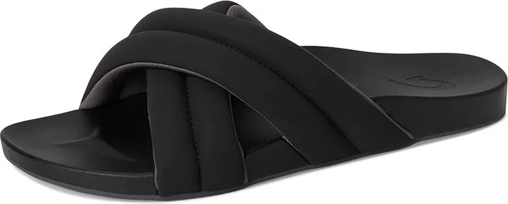OluKai Hila Women's Shoes Black/Black : 5 B - Medium, Synthetic - Image 5