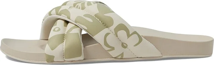 OluKai Hila Women's Shoes Bubbly/Puka : 6 B - Medium, Synthetic - Image 5