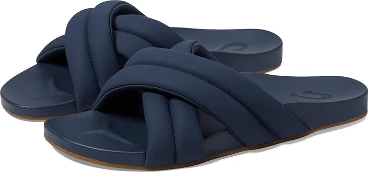 OluKai Hila Women's Shoes Moonlit Ocean/Moonlit Ocean : 5 B - Medium, Synthetic