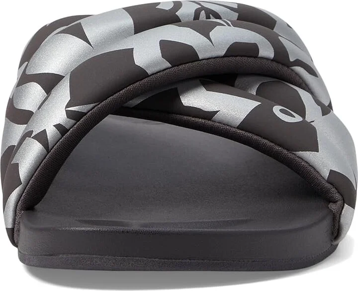 OluKai Hila Women's Shoes Silver/Pavement : 5 B - Medium, Synthetic - Image 2