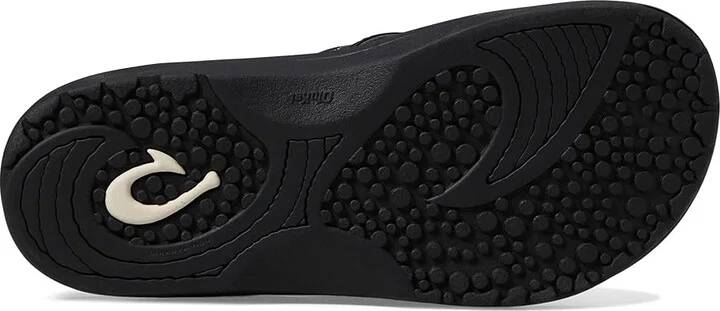 OluKai Hokua Men's Sandals Black/Dark Shadow : 7 D - Medium, Synthetic - Image 4