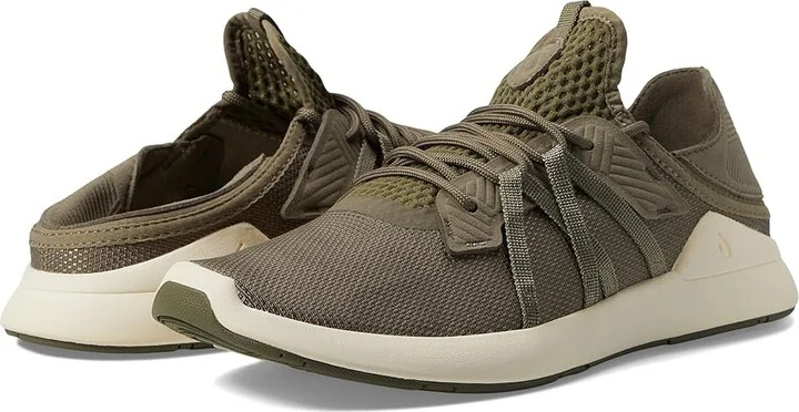 OluKai Holo Men's Shoes Hunter/Off-White : 8 D - Medium, Textile