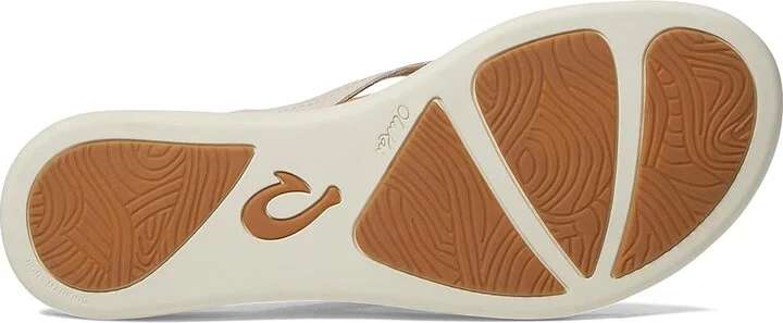 OluKai Honu Women's Shoes Tapa/Golden Sand : 5 B - Medium, Leather - Image 3