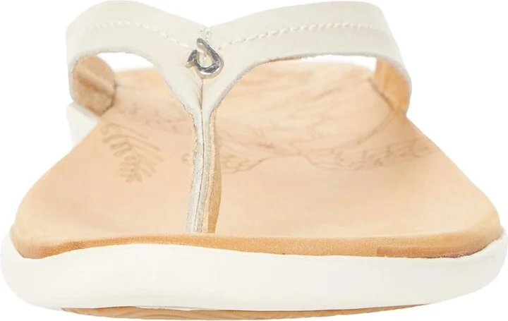 OluKai Honu Women's Shoes Tapa/Golden Sand : 5 B - Medium, Leather - Image 5