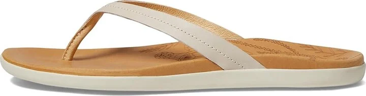 OluKai Honu Women's Shoes Tapa/Golden Sand : 5 B - Medium, Leather - Image 6