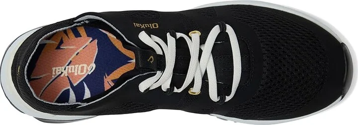 OluKai Huia Women's Shoes Black/Black : 5 B - Medium, Textile - Image 2