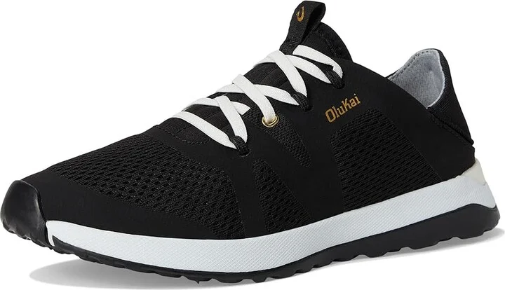 OluKai Huia Women's Shoes Black/Black : 5 B - Medium, Textile - Image 5