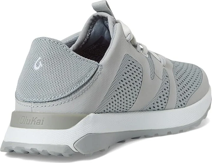 OluKai Huia Women's Shoes Pale Grey/Pale Grey : 5 B - Medium, Textile - Image 4