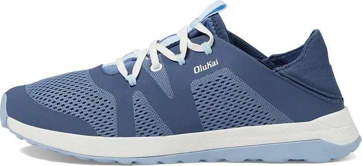 OluKai Huia Women's Shoes Vintage Blue/Sea Ice : 5 B - Medium, Textile - Image 6