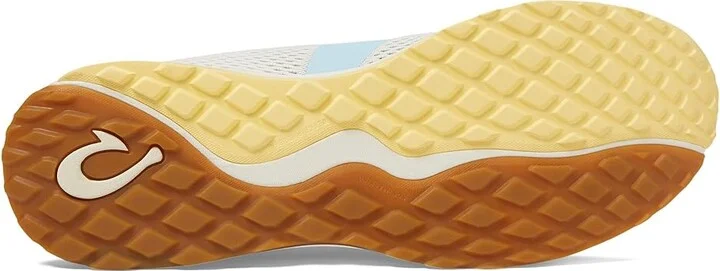 OluKai Huia Women's Shoes White Sand/Misty Blue : 5 B - Medium, Textile - Image 3