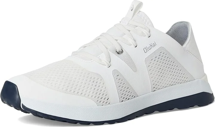 OluKai Huia Women's Shoes White/White : 5 B - Medium, Textile - Image 5