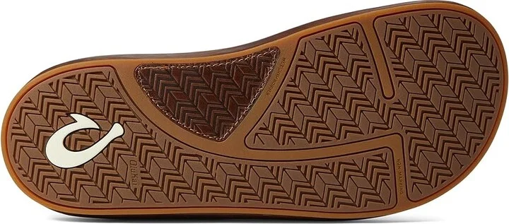 OluKai Ilikai Men's Sandals Toffee/Toffee : 7 D - Medium, Leather - Image 3