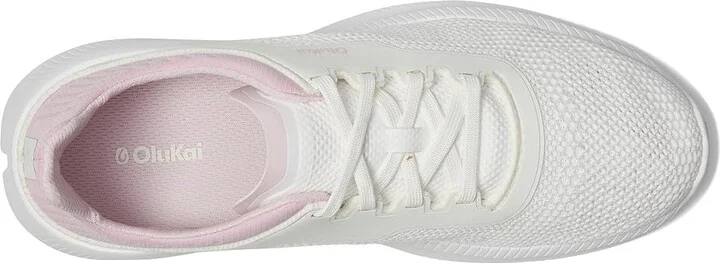 OluKai Island Hopper Women's Shoes Bright White/Cotton Candy : 9.5 B - Medium, Textile - Image 2
