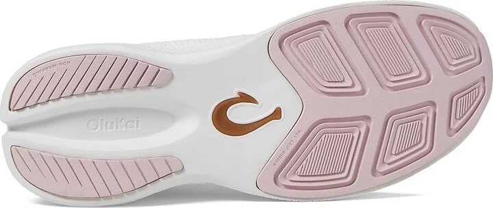 OluKai Island Hopper Women's Shoes Bright White/Cotton Candy : 9.5 B - Medium, Textile - Image 3