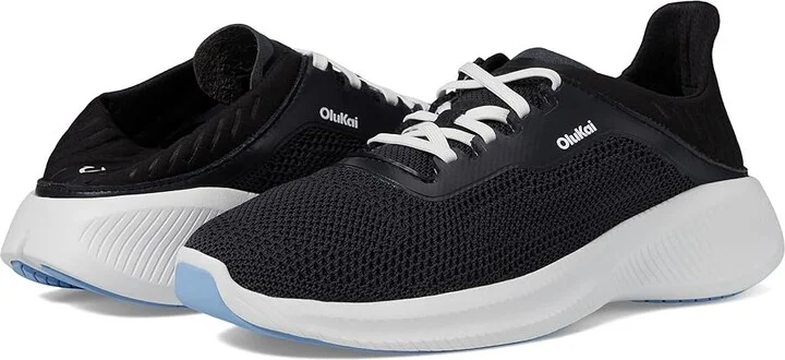 OluKai Island Hopper Women's Shoes Lava Rock/Lava Rock : 9 B - Medium, Textile