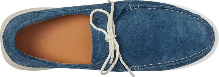 OluKai Ka'a Driver Men's Shoes Channel Blue/Channel Blue : 7 D - Medium, Rubber/Suede - Image 2