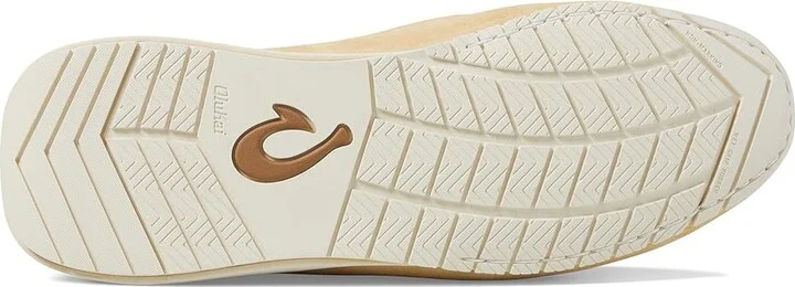 OluKai Ka'a Driver Men's Shoes Golden Sand/Golden Sand : 8.5 D - Medium, Rubber/Suede - Image 3