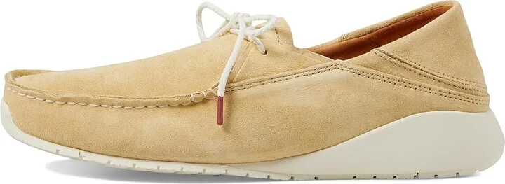 OluKai Ka'a Driver Men's Shoes Golden Sand/Golden Sand : 8.5 D - Medium, Rubber/Suede - Image 6