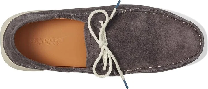 OluKai Ka'a Driver Men's Shoes Pavement/Pavement : 7 D - Medium, Rubber/Suede - Image 2