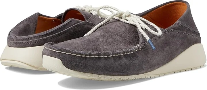 OluKai Ka'a Driver Men's Shoes Pavement/Pavement : 7 D - Medium, Rubber/Suede